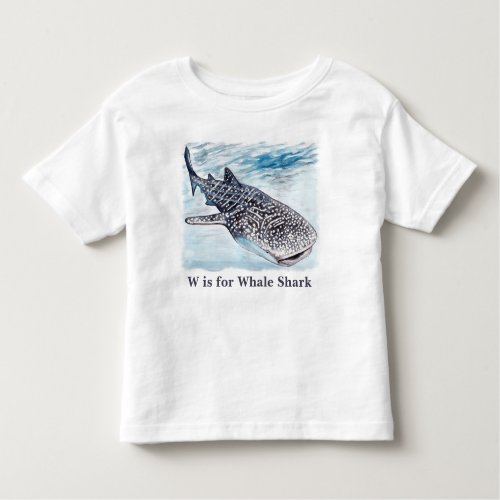 Whale Shark Artwork Baby and Kids T_shirt