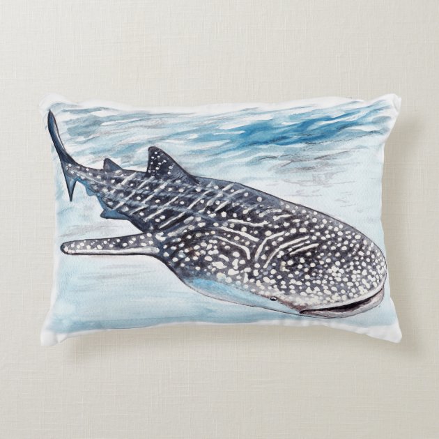 whale shark pillow