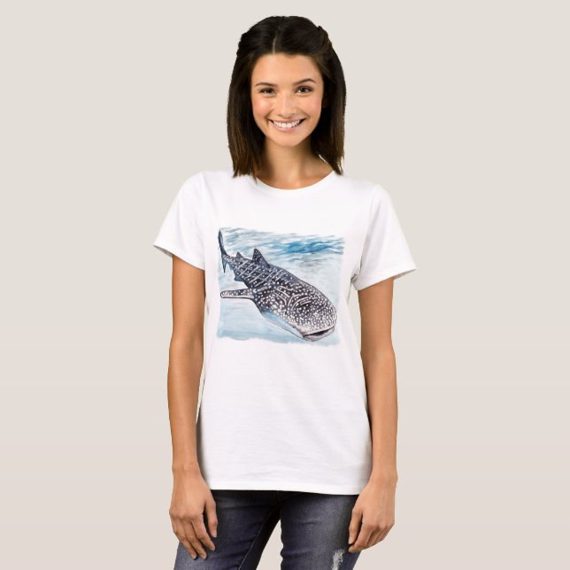 Whale Shark Artwork Women's T-shirt (Front Full)