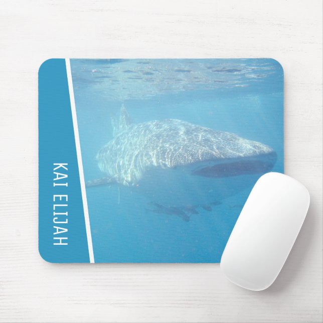 Whale Shark Australia Underwater Photo Mouse Pad (With Mouse)