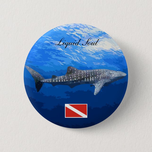 Whale Shark Boton Button (Front)