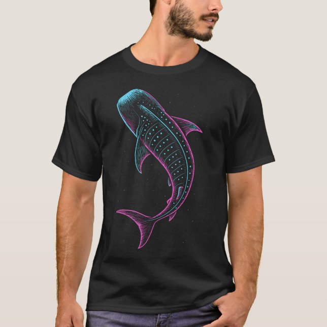 Whale Shark Illustration T-Shirt (Front)