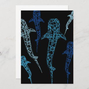 Whale shark invitation