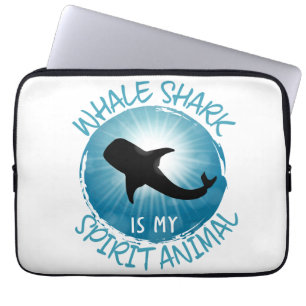 Whale Shark Is My Spirit Animal Laptop Sleeve