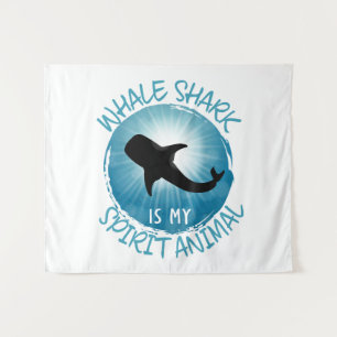 Whale Shark Is My Spirit Animal Tapestry