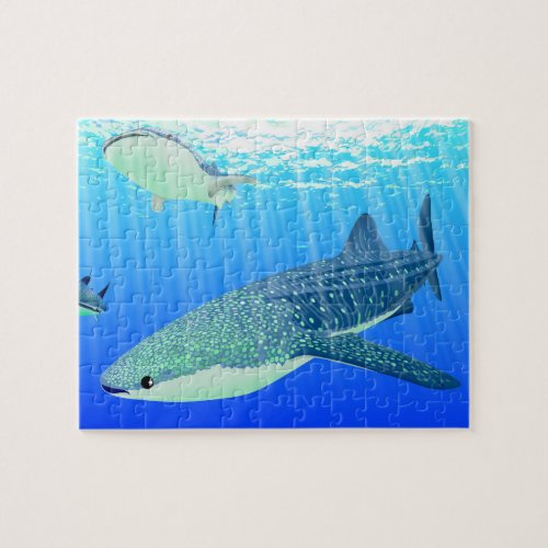 Whale shark jigsaw puzzle