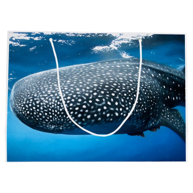 Whale Shark Large Gift Bag (Back)
