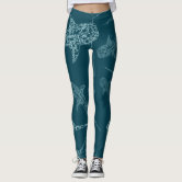 Whale tail - Hamptons Style Leggings by Hampton Style