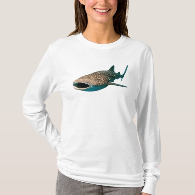 Whale Shark Long T-Shirt (Front)