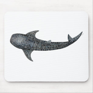 Whale shark mouse pad