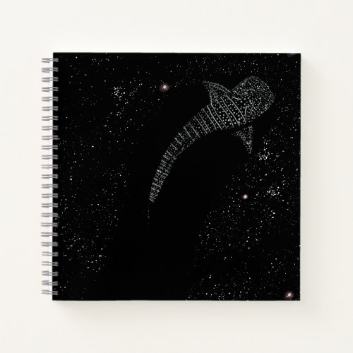Whale Shark Outer Space Notebook