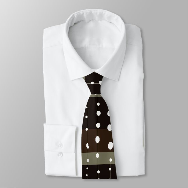 Whale Shark Pattern Neck Tie (Tied)