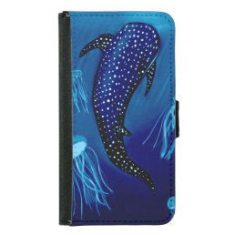 Whale Shark Samsung Galaxy S5 Wallet Case