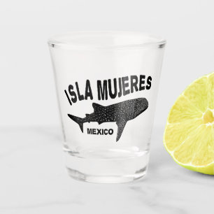 Whale Shark Scuba Diving   Isla Mujeres Shot Glass