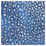 Whale shark skin - ocean animal print - blue fabric