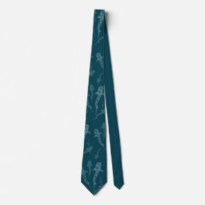 Whale shark tie