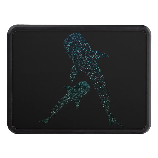 Whale Shark Trailer Hitch Cover (Front)