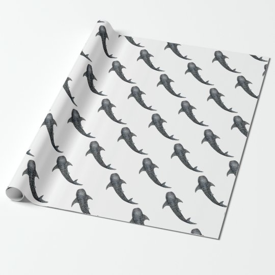 Whale shark wrapping paper | Zazzle.com