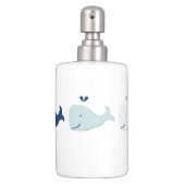 Whale Soap Dispenser & Toothbrush Holder (Front)