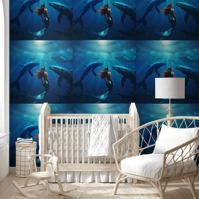 "Whale Song and Siren's Song: A Mermaid's Voyage, Wallpaper (Kids)