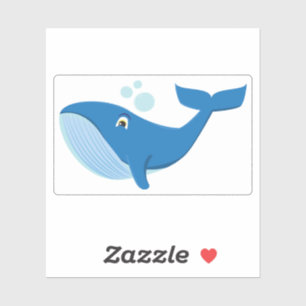 Whale Sticker