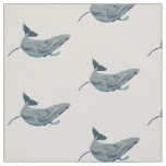 Whale Swim Fabric