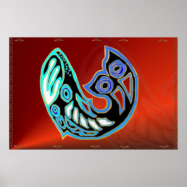 Whale Symbol Poster (Front)