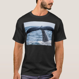 Whale Tail Breaching The Waves T-Shirt
