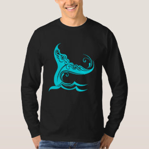 Whale Tail In Waves Whale Orca Save Sea Animals O T-Shirt