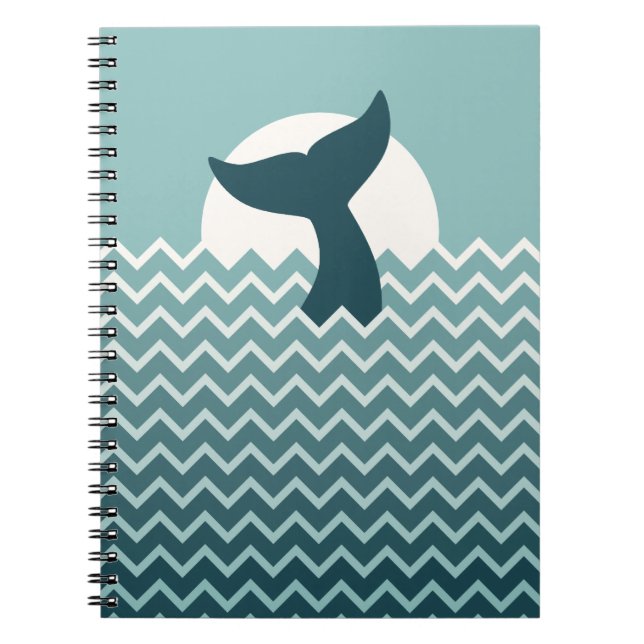 Whale Tail Notebook (Front)