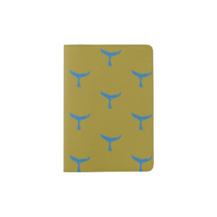 Whale tail passport holder