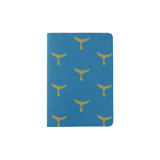whale tail passport holder