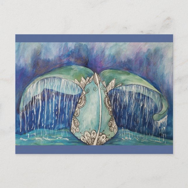 whale tail postcard (Front)