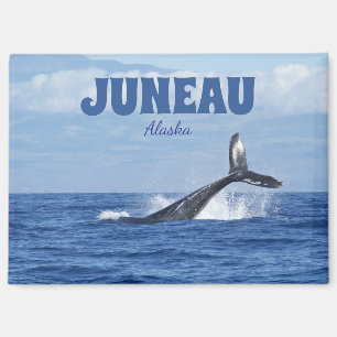 Whale Tail Scenic Juneau Alaska Magnet Gift