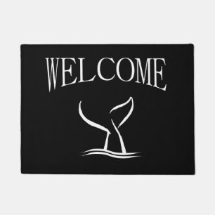 Whale Tale Welcome Doormat