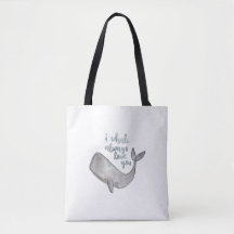 Whale Tote Bag