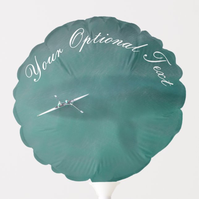 Whale Under Boat: Never Alone at Sea Balloon (Front)