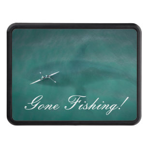 Whale Under Boat: Never Alone at Sea Hitch Cover