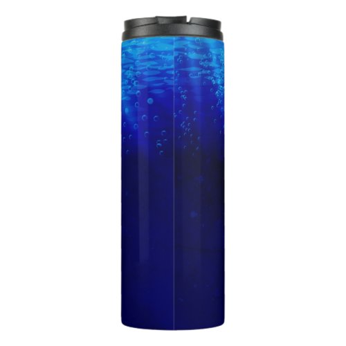 Whale Vertical Motion Scene To Down In Ocean Depth Thermal Tumbler
