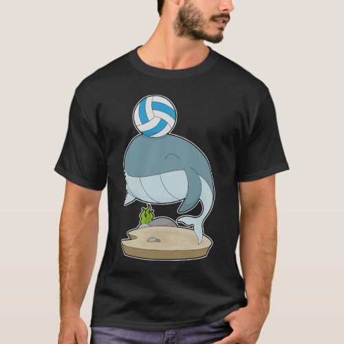 Whale Volleyball player Volleyball T_Shirt