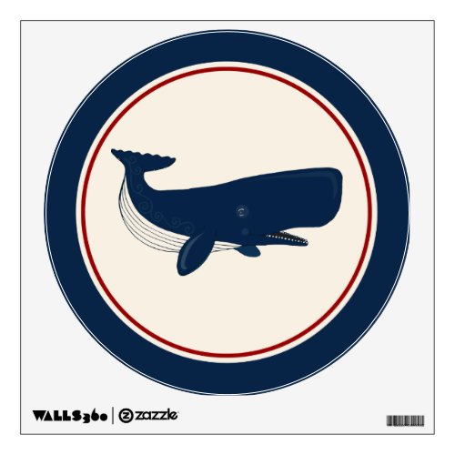 Whale Wall Decal