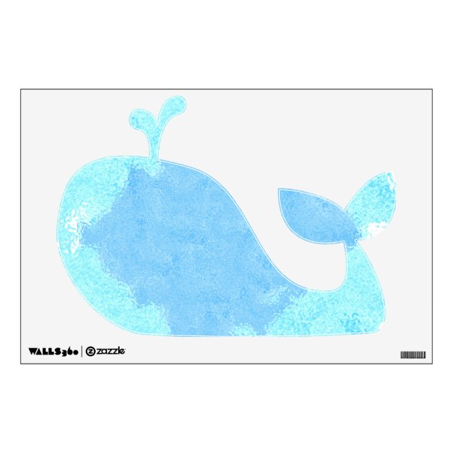 Whale Wall Sticker (Front)