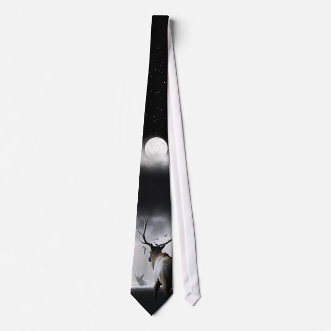 Whale Watch copy Neck Tie (Front)