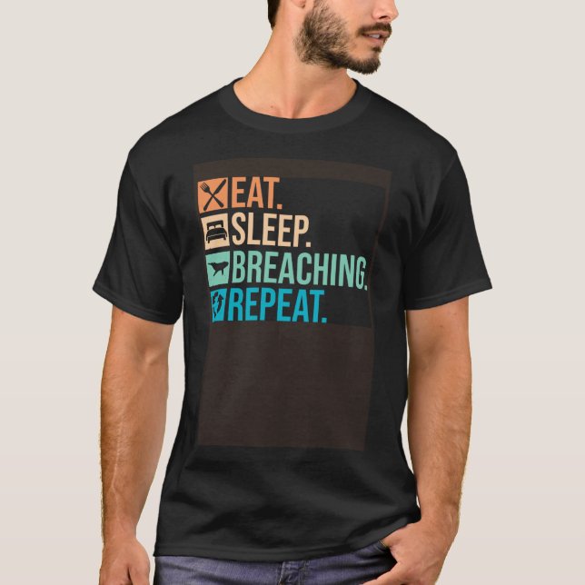 Whale Watching And Blue Whale Ocean Sea Whale T-Shirt (Front)