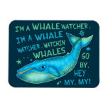 Whale Watching Family Vacation Cruise Trip Funny Magnet at Zazzle