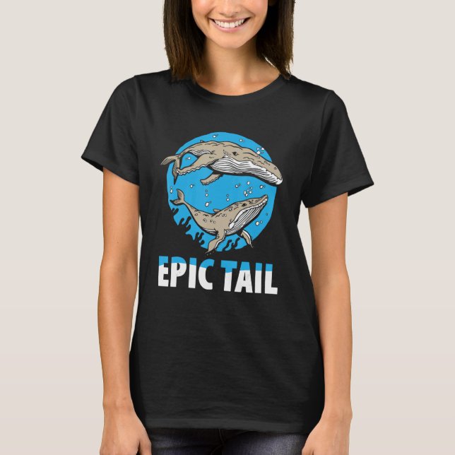 Whale Watching For Nature Enthusiast Wildlife  Tou T-Shirt (Front)