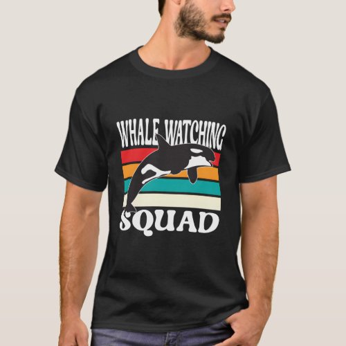 Whale Watching Squad T_Shirt