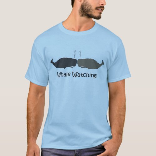 Whale Watching Tour Guide Funny T_Shirt