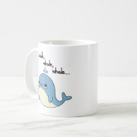 Cute Pink Narwhal Bubble Pattern Travel Mug