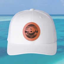Whale with Ocean Sun and Bird Tribal Monogram